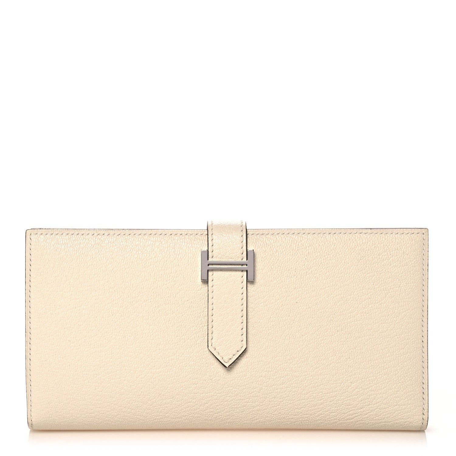 Hermes Chevre Mysore Bearn Gusset Wallet Nata 1 of 10