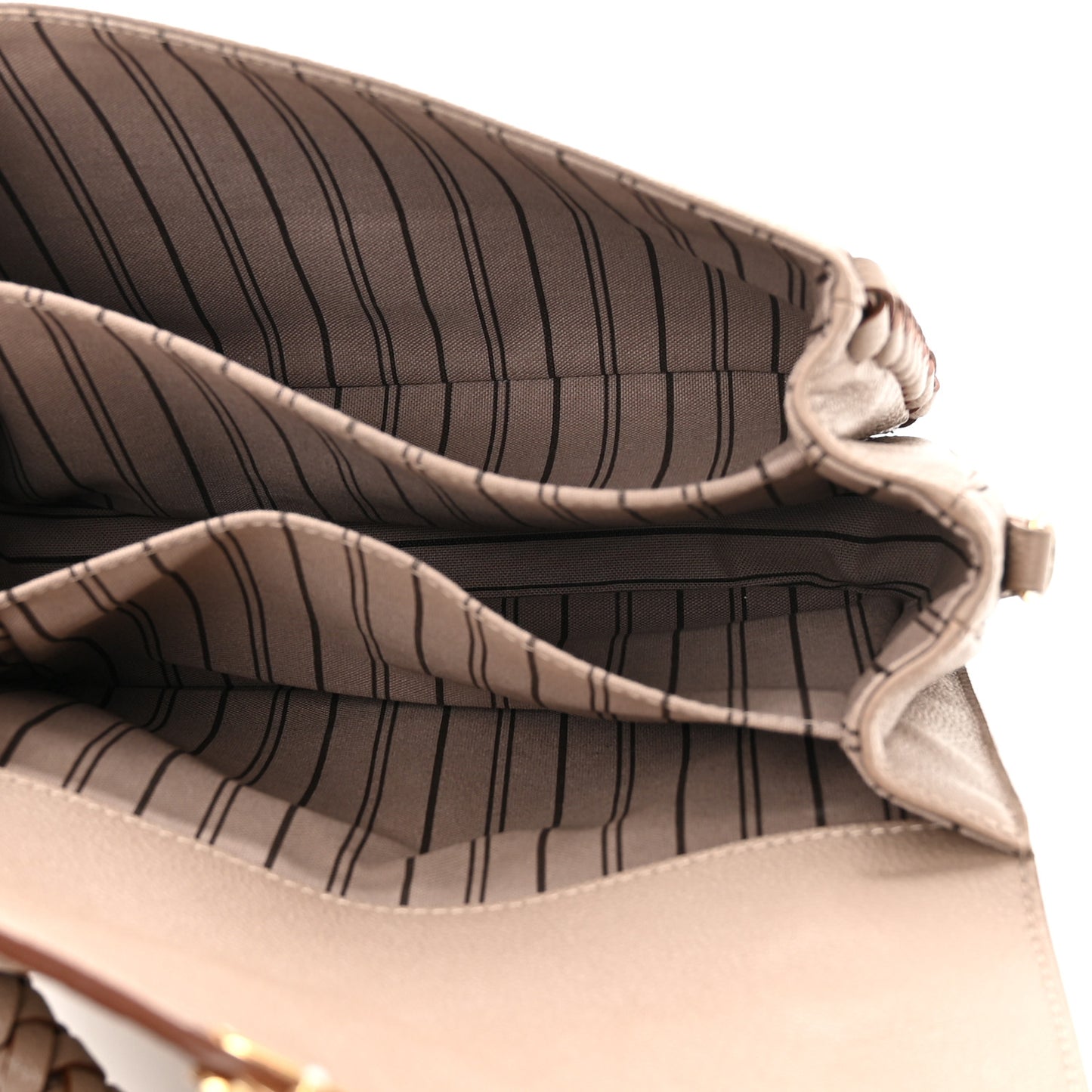 Empreinte Braided Pochette Metis Vison