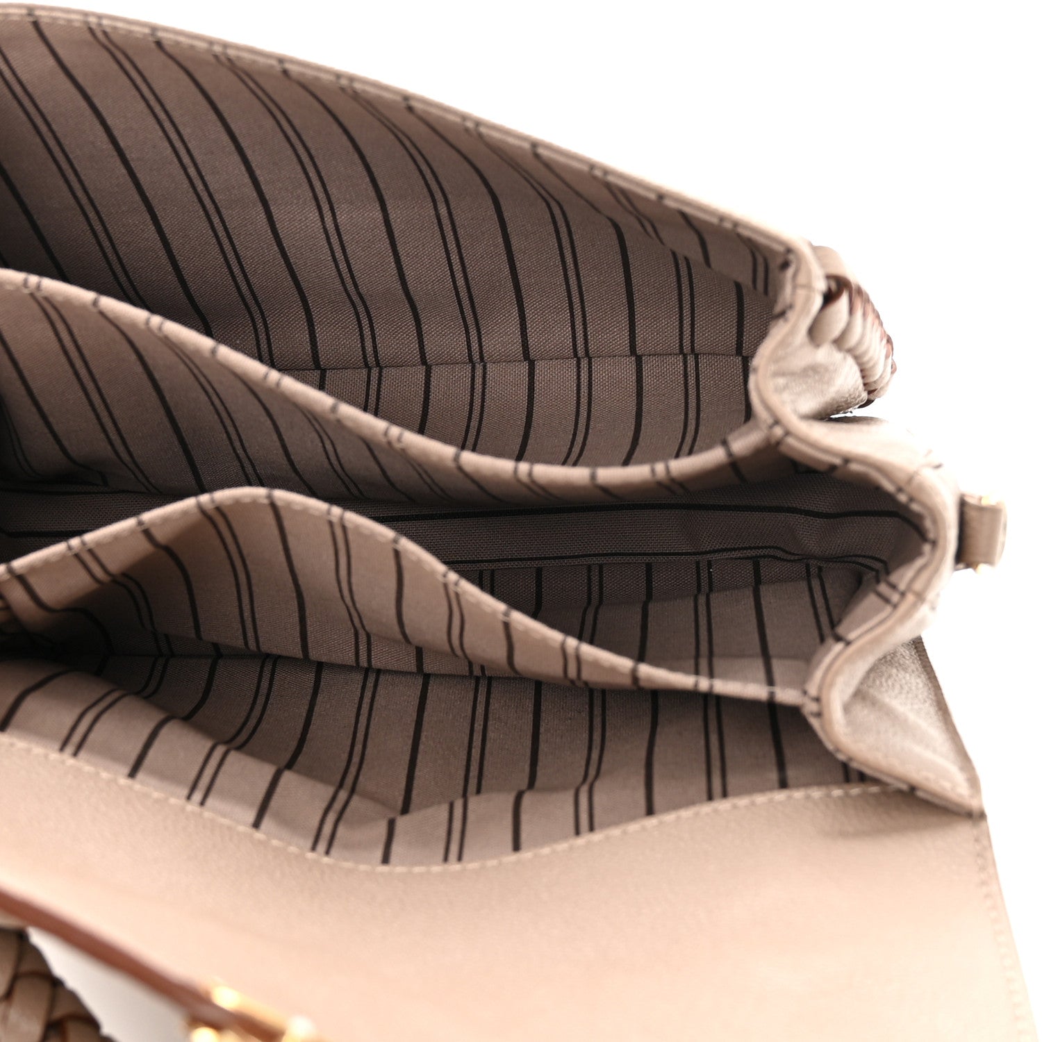 Louis Vuitton Empreinte Braided Pochette Metis Vison 5 of 10