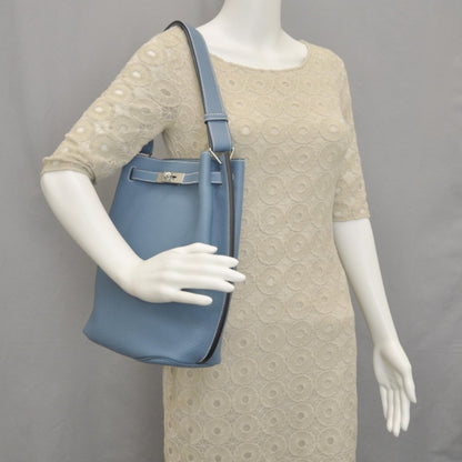 Hermes Togo SO KELLY 22 Blue Jean 2 of 10
