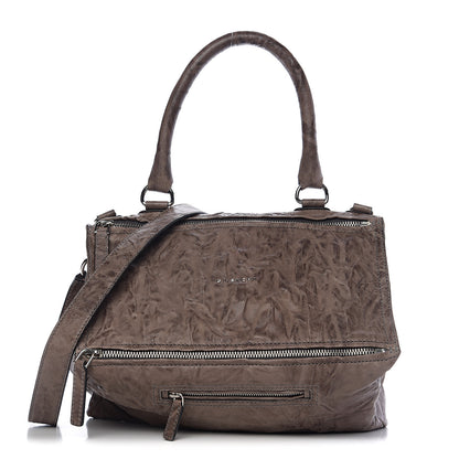 Givenchy Tumbled Sheepskin Medium Pandora Charcoal 1 of 10
