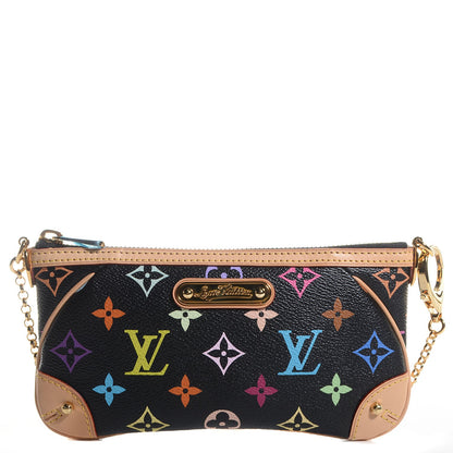 Louis Vuitton Monogram Multicolor Pochette Milla MM Black 1 of 8