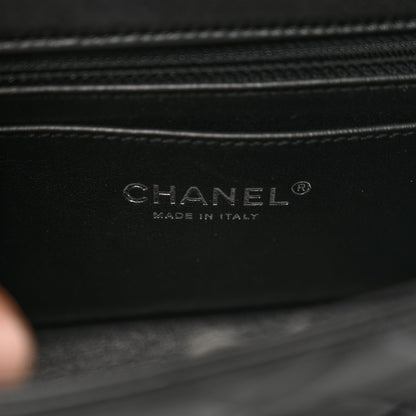 Chanel Lambskin Quilted Mini Rectangular Flap Black 6 of 10