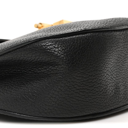Chloe Grained Lambskin Drew Shoulder Bag Black 9 of 10