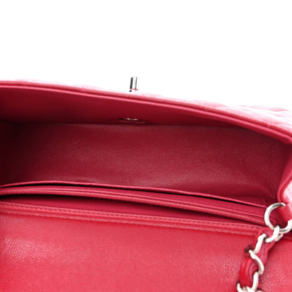 Chanel Caviar Quilted Mini Rectangular Flap Red 5 of 12