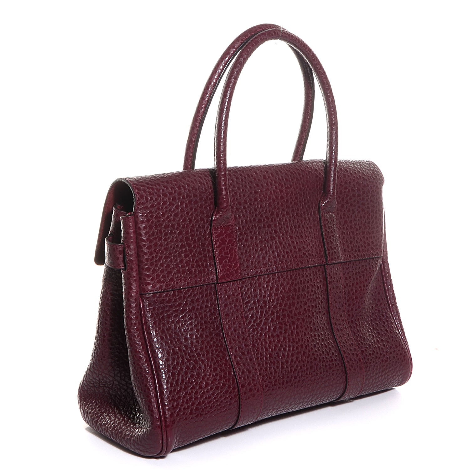 Mulberry Shiny Grain Small Bayswater Conker 3 of 11