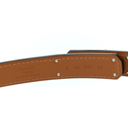 Hermes Epsom Kelly Pocket Belt Bleu Tie 3 of 6