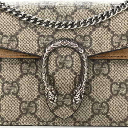 Gucci GG Supreme Monogram Super Mini Dionysus Shoulder Bag Taupe 7 of 11