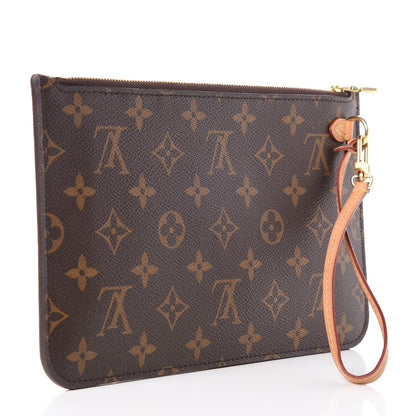 Louis Vuitton Monogram Neverfull MM GM Pochette 3 of 8