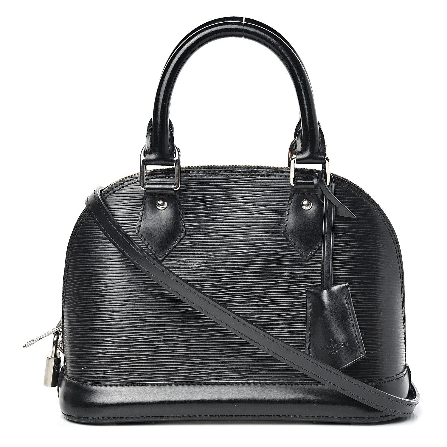 Louis Vuitton Epi Alma BB Black 1 of 12