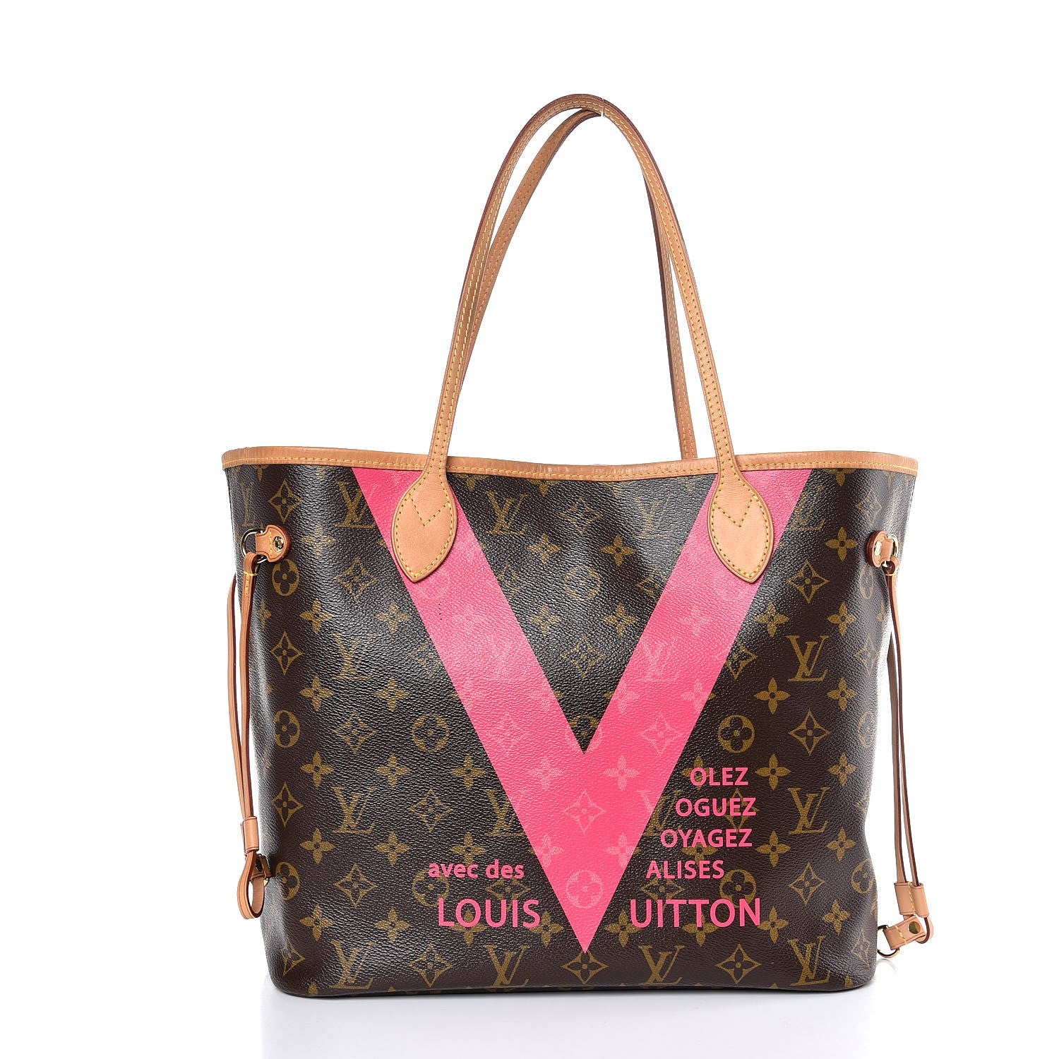 Louis Vuitton Monogram V Neverfull MM Grenade 3 of 11