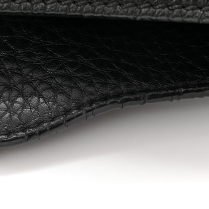 Valentino Garavani Pebbled Calfskin Small Rockstud Flip-Lock Messenger Bag Black 10 of 11