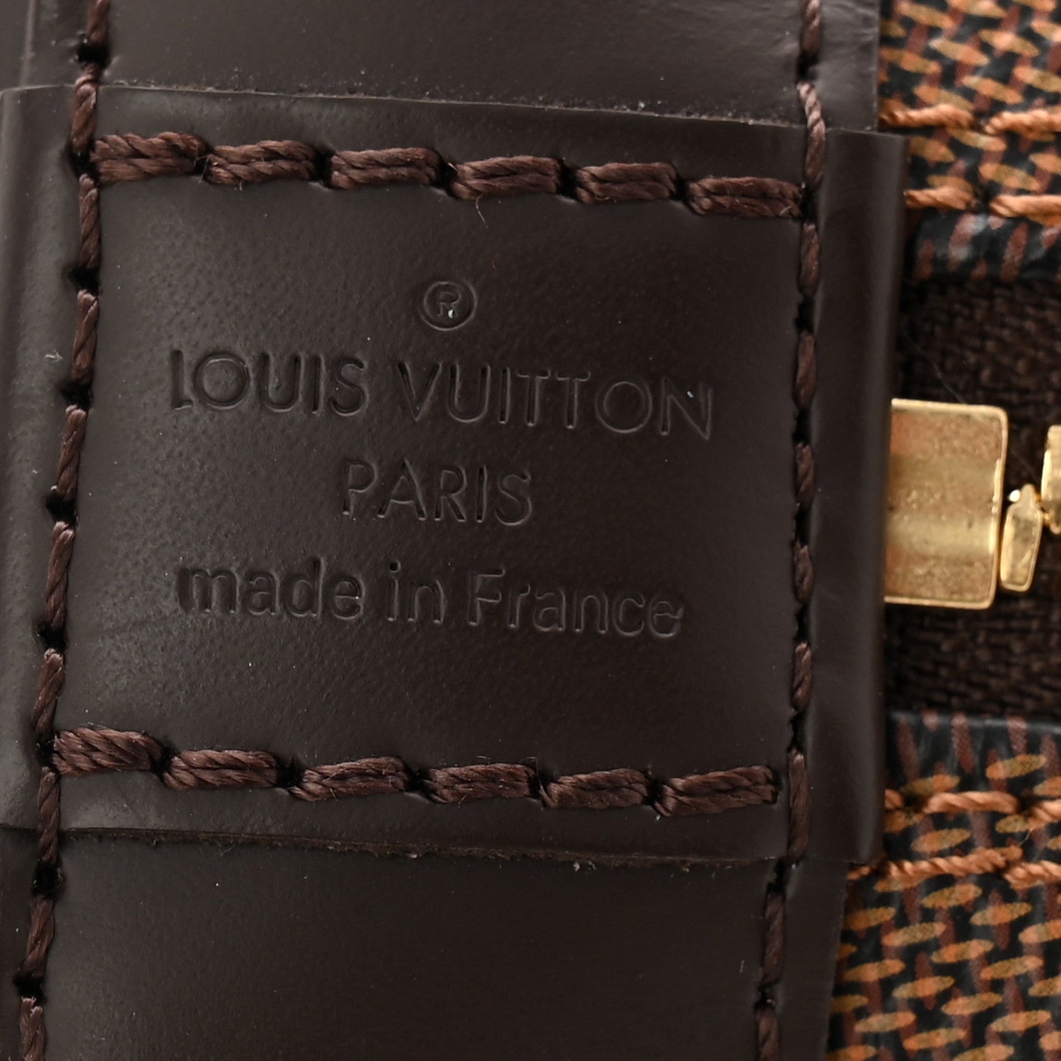 Louis Vuitton Damier Ebene Alma BB 6 of 11