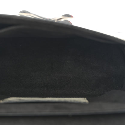 Louis Vuitton Monogram Infrarouge Palm Twist Shoulder Bag MM Black White 5 of 11