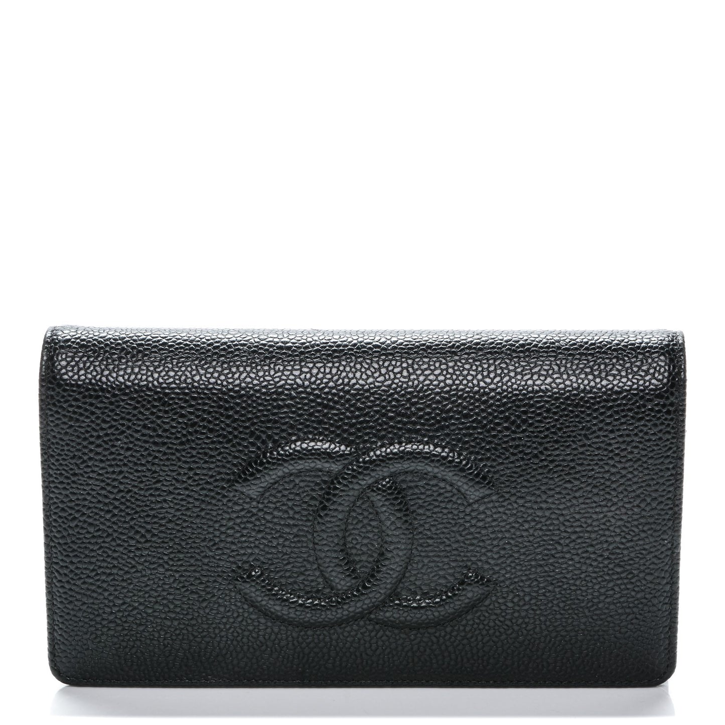 Caviar Timeless CC Yen Wallet Black
