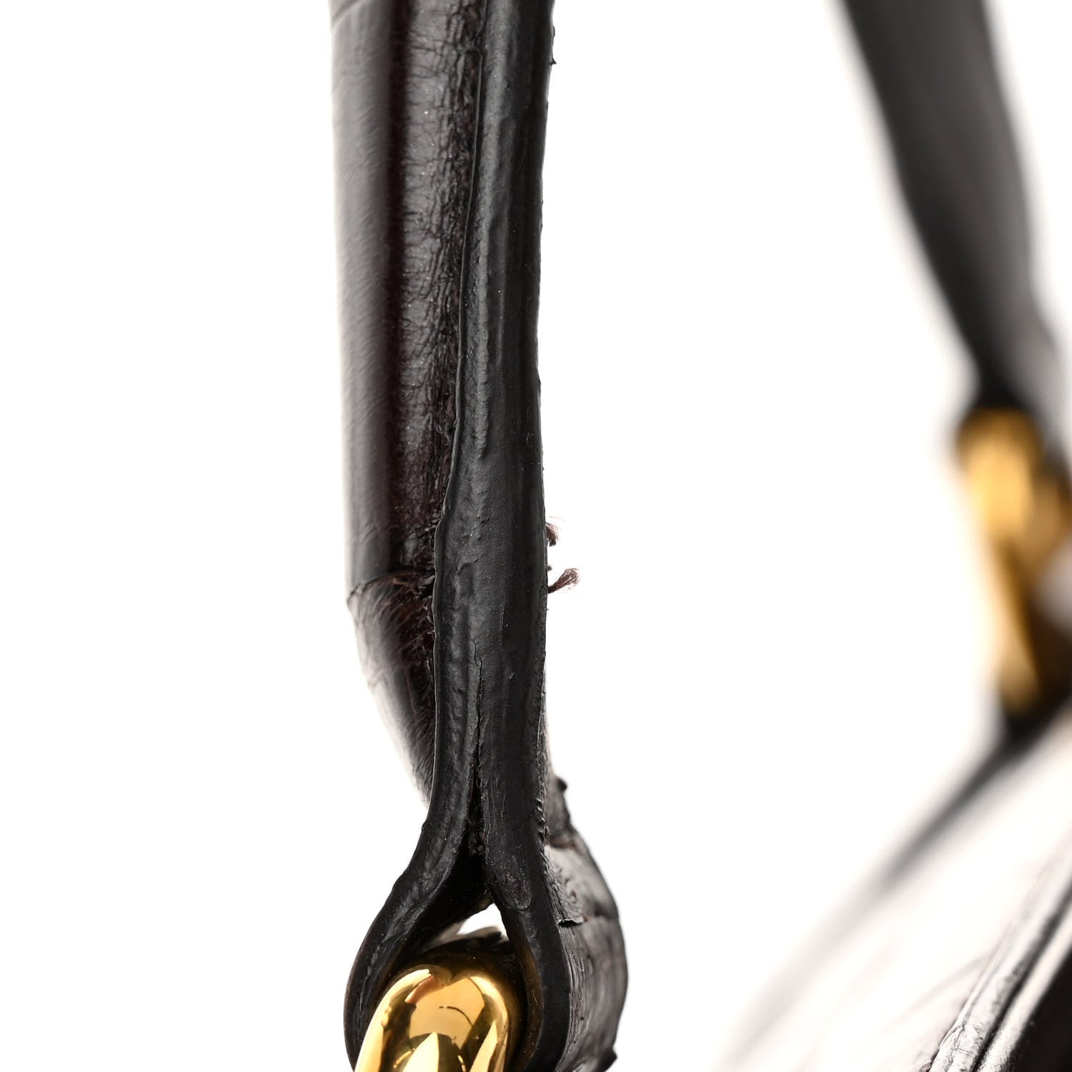 Gucci Crocodile Medium 1973 Top Handle Satchel Brown 14 of 14