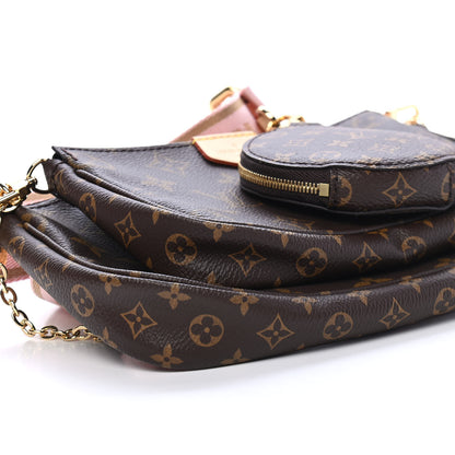 Louis Vuitton Monogram Multi Pochette Accessories Rose Clair 9 of 10