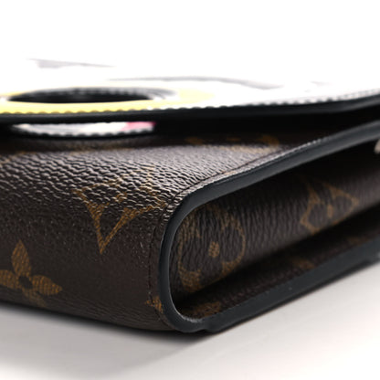 Louis Vuitton Monogram Kabuki Chain Wallet Black 8 of 8
