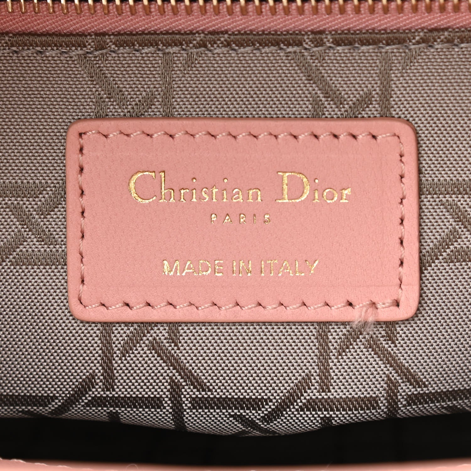 Christian Dior Lambskin Cannage Small My ABCDior Lady Dior Rose Clair 6 of 12
