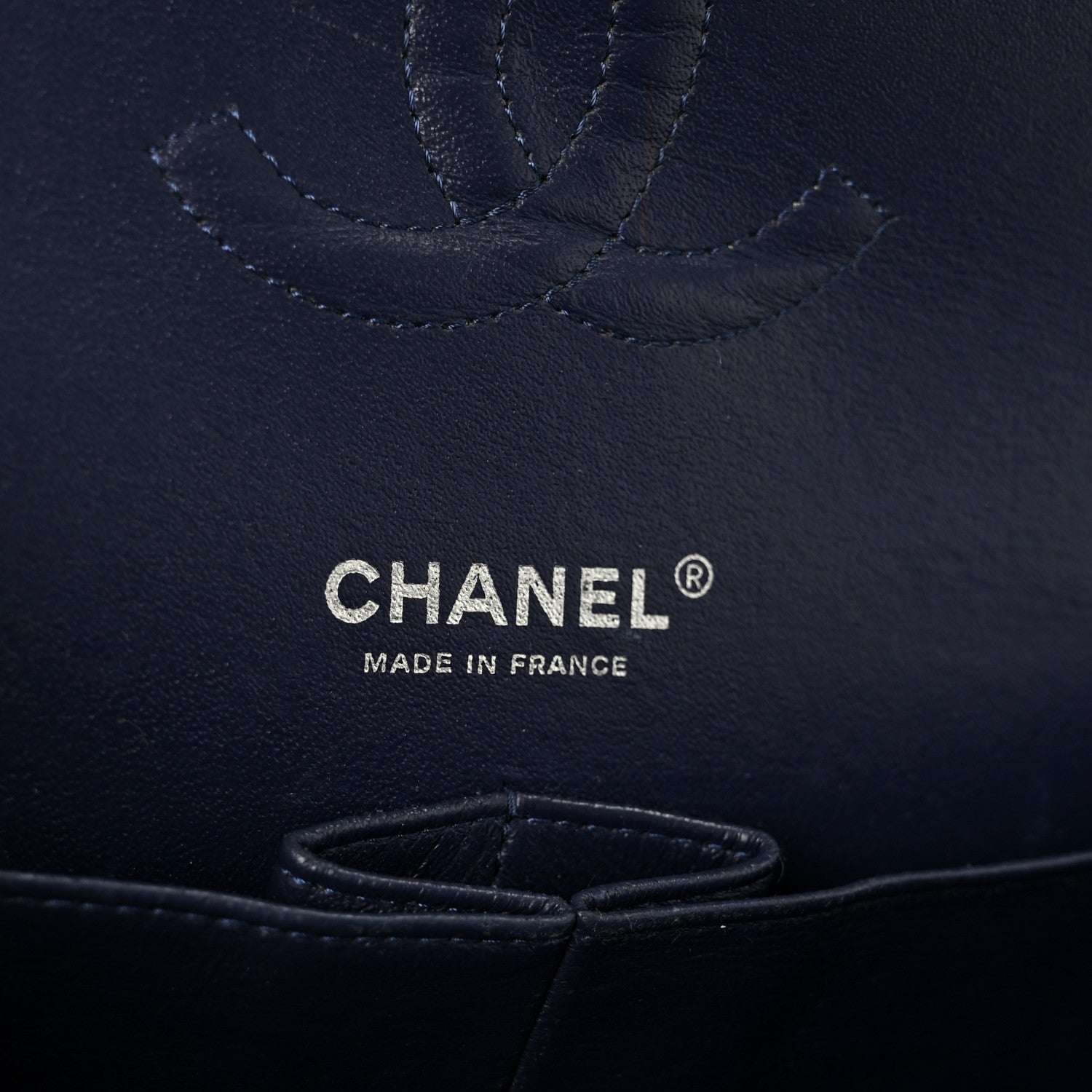 Chanel Sequin Tweed Medium Double Flap Red White Blue 6 of 11