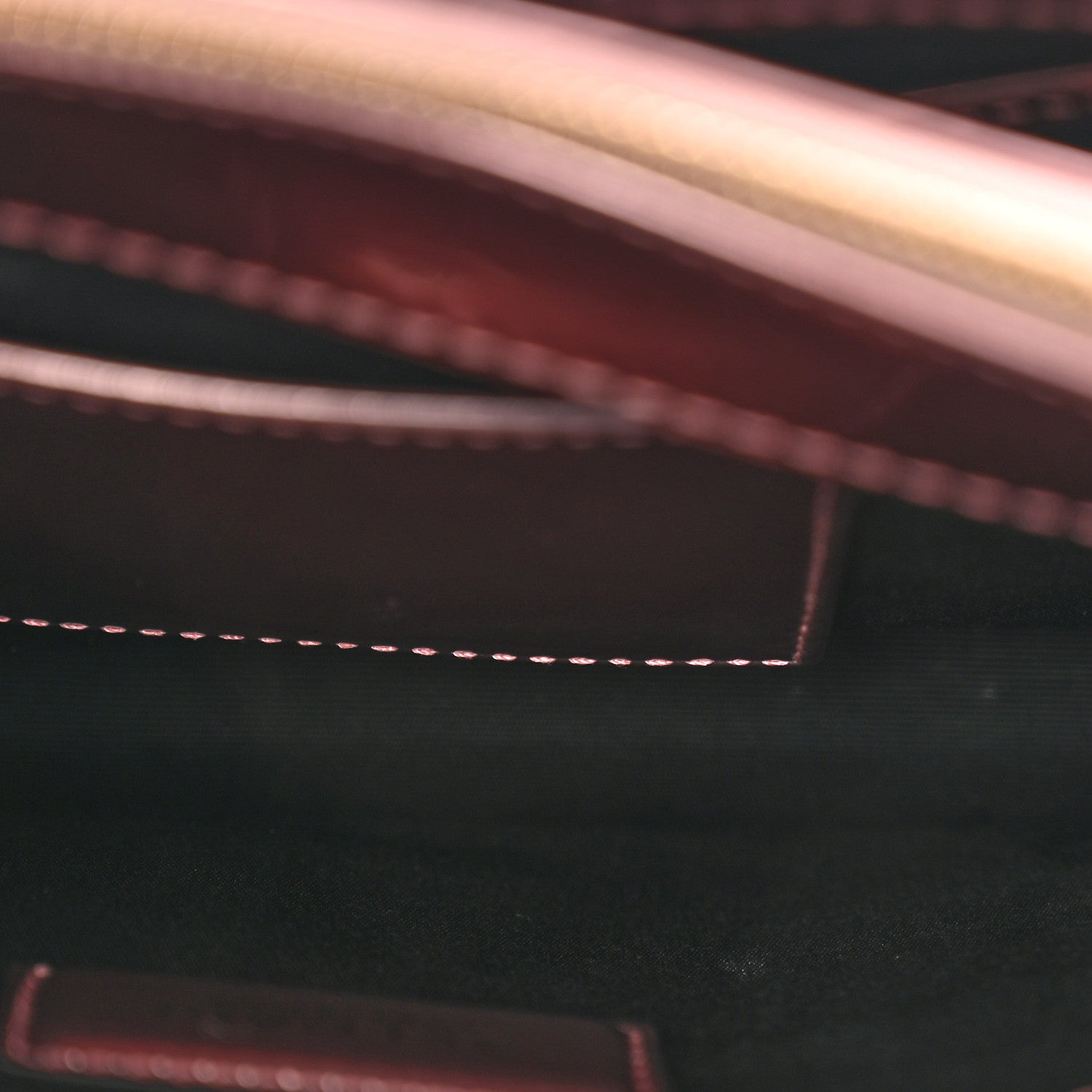 Bulgari Metallic Calfskin Serpenti Forever Crossbody Bag Rose Quartz 7 of 14