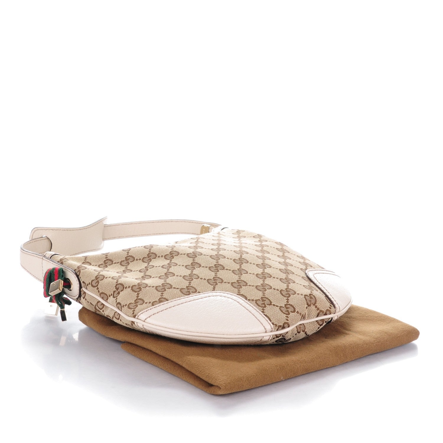 Gucci Monogram Small Princy Hobo Off White 4 of 8