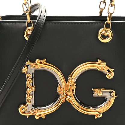 Dolce & Gabbana Nappa DG Girls Tote Black 7 of 9