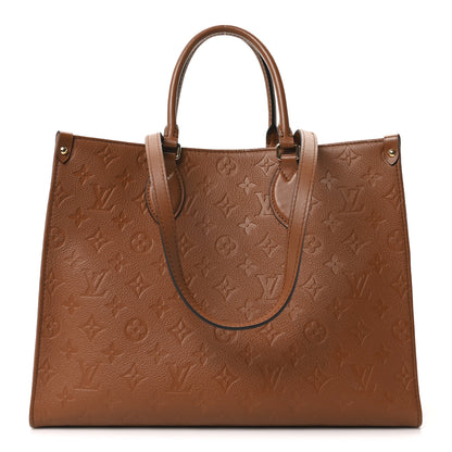 Louis Vuitton Empreinte Monogram Onthego MM Cognac 1 of 8