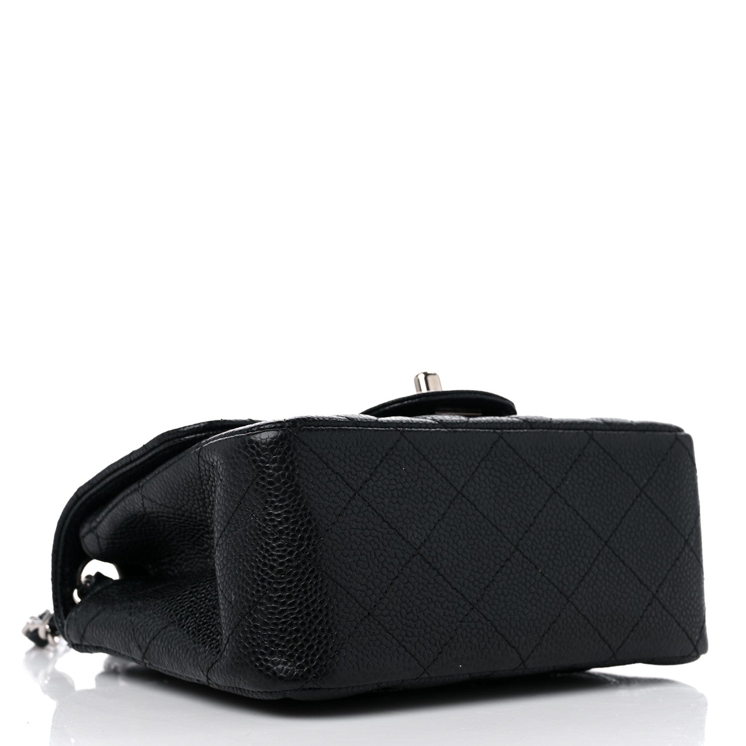 Chanel Caviar Quilted Mini Square Flap Black 4 of 9