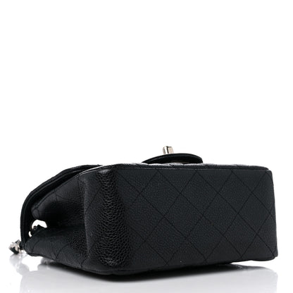 Chanel Caviar Quilted Mini Square Flap Black 4 of 9