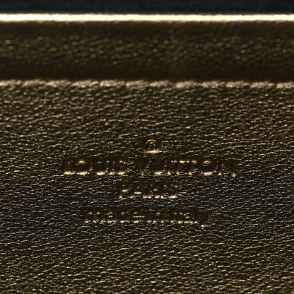 Louis Vuitton Metallic Lambskin Embossed Monogram Pochette Coussin Gold 6 of 7