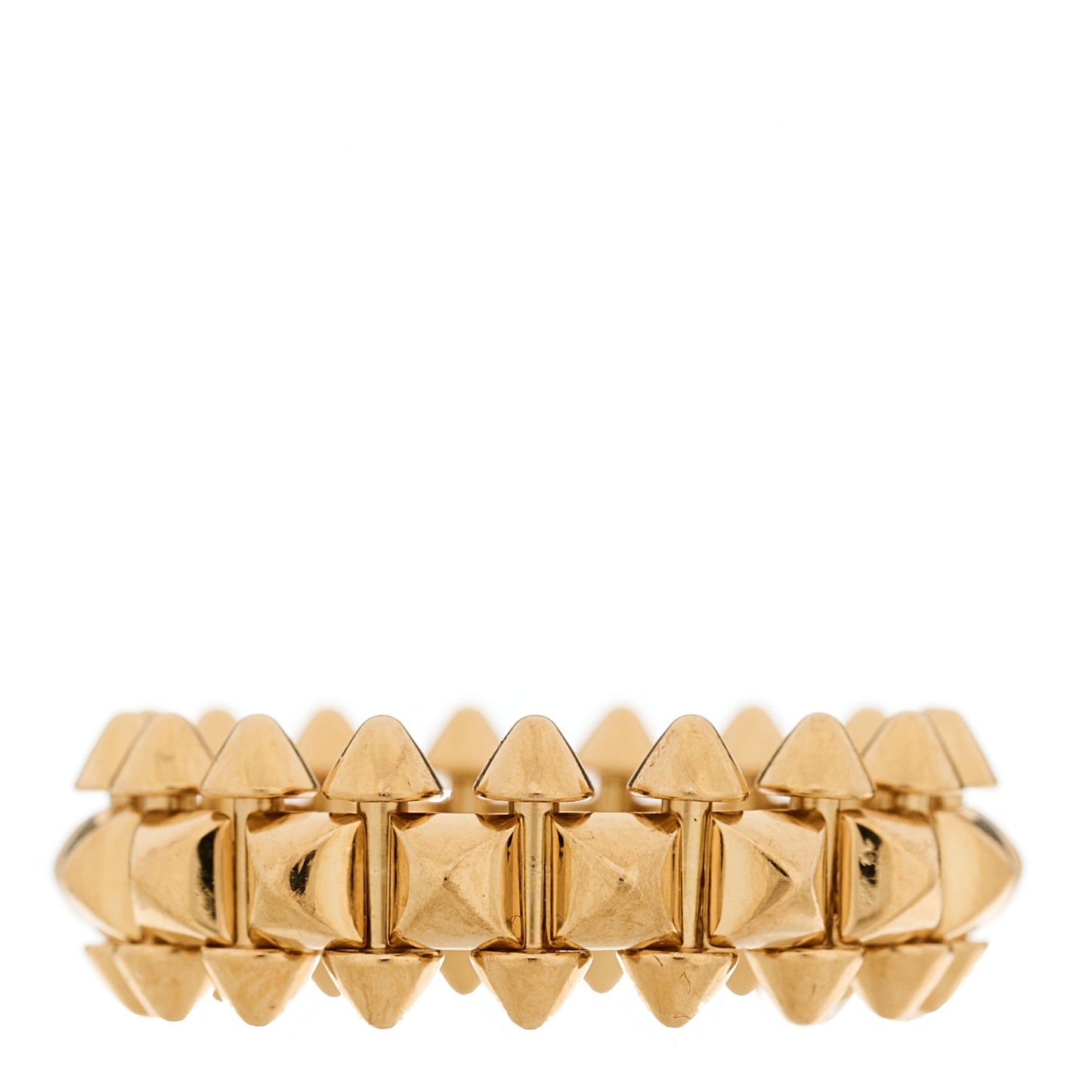 18K Pink Gold MM Clash De Cartier Ring 54 7