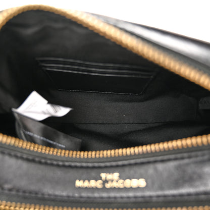 Marc Jacobs Natural Grain Calfskin Quilted The Softshot 21 Bag Black 5 of 11
