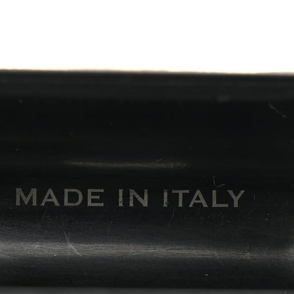 Saint Laurent Metallic Calfskin Paris Airpods Pro Holder Platino Black 5 of 5