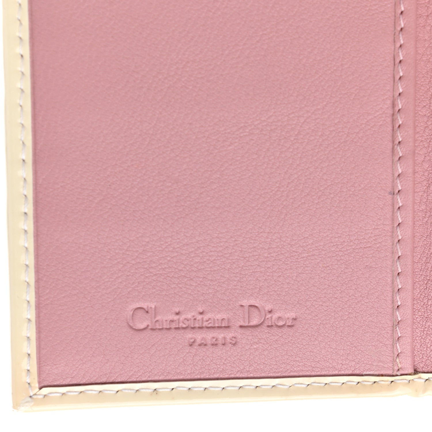 Christian Dior Monogram Girly Flap Wallet Pink 6 of 9