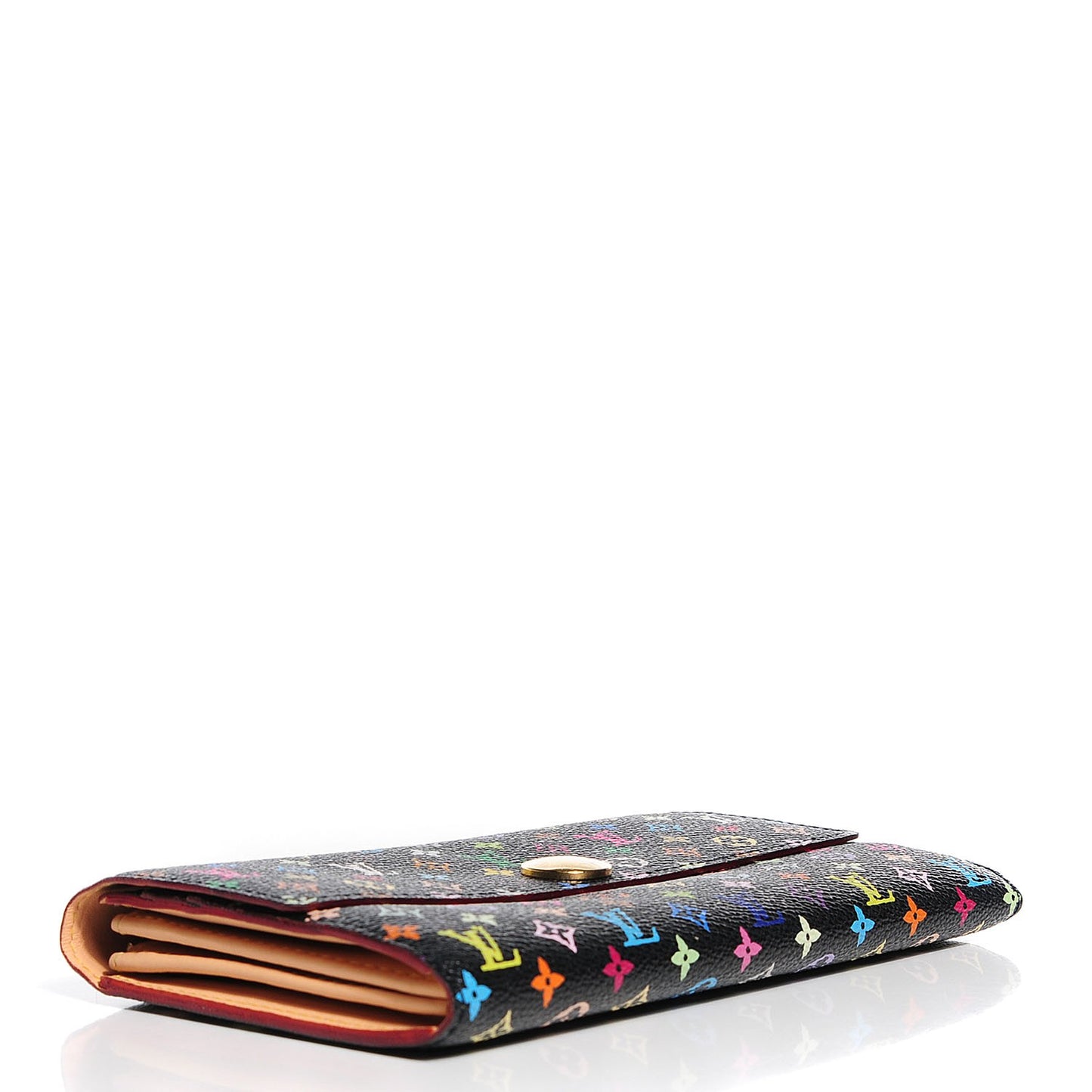 Monogram Multicolor Sarah Wallet Black