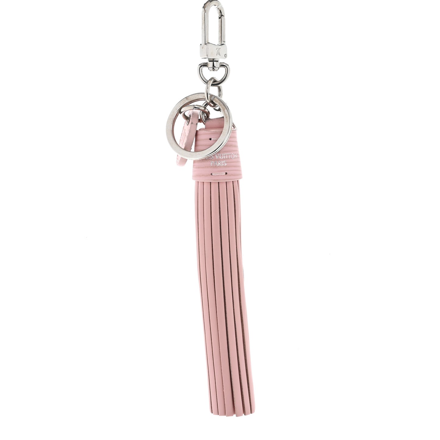 Epi Tassel Bag Charm Pink