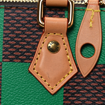Louis Vuitton Damier Pop Speedy Bandouliere 18 Green 11 of 11