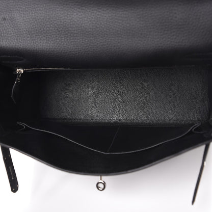 Hermes Togo Kelly Retourne 32 Black 6 of 13