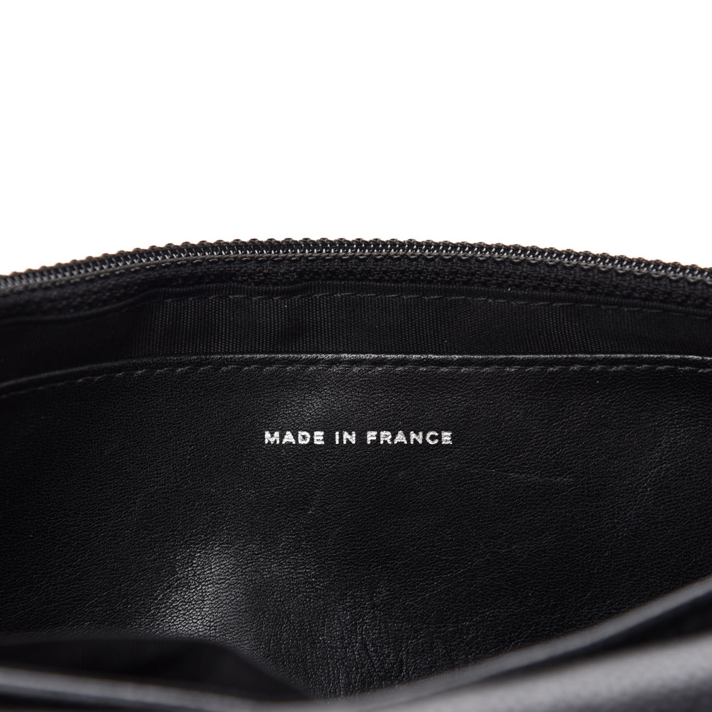 Caviar Half Moon Wallet On Chain WOC Black
