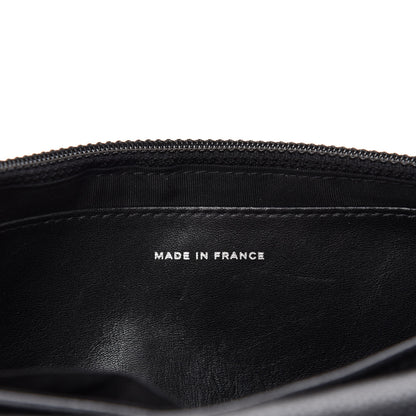 Chanel Caviar Half Moon Wallet On Chain WOC Black 9 of 11