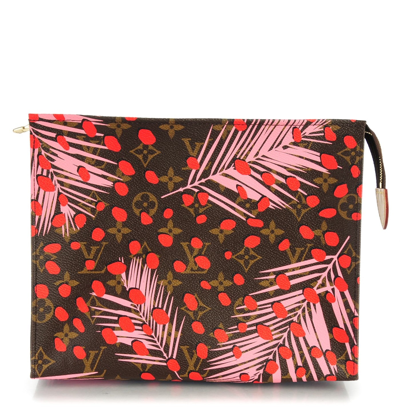 Louis Vuitton Monogram Jungle Dots Toiletry Pouch 26 Sugar Pink Poppy 1 of 7