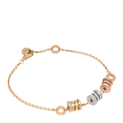 Bulgari 18K Yellow Rose White Gold B.Zero1 Bracelet 1 of 5