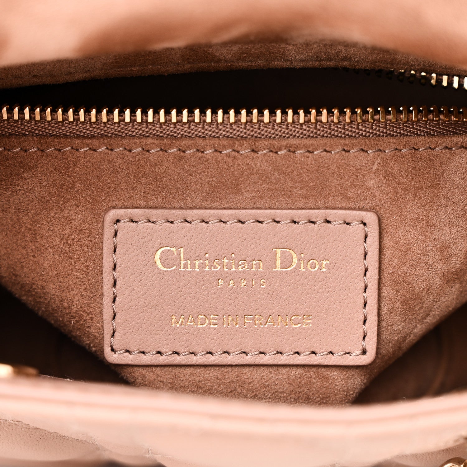 Christian Dior Lambskin Cannage Mini Lady Dior Fard 6 of 9