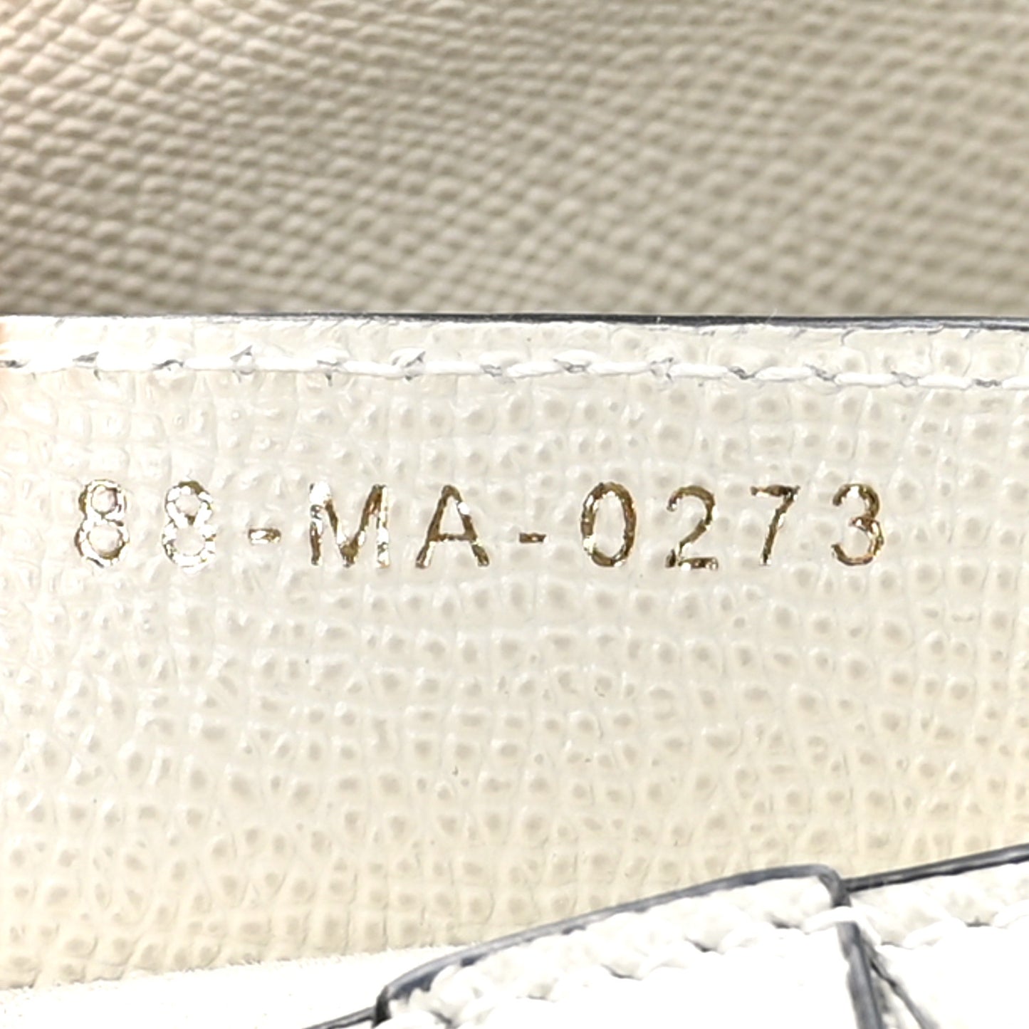 Grained Calfskin Saddle Bag With Strap Latte
