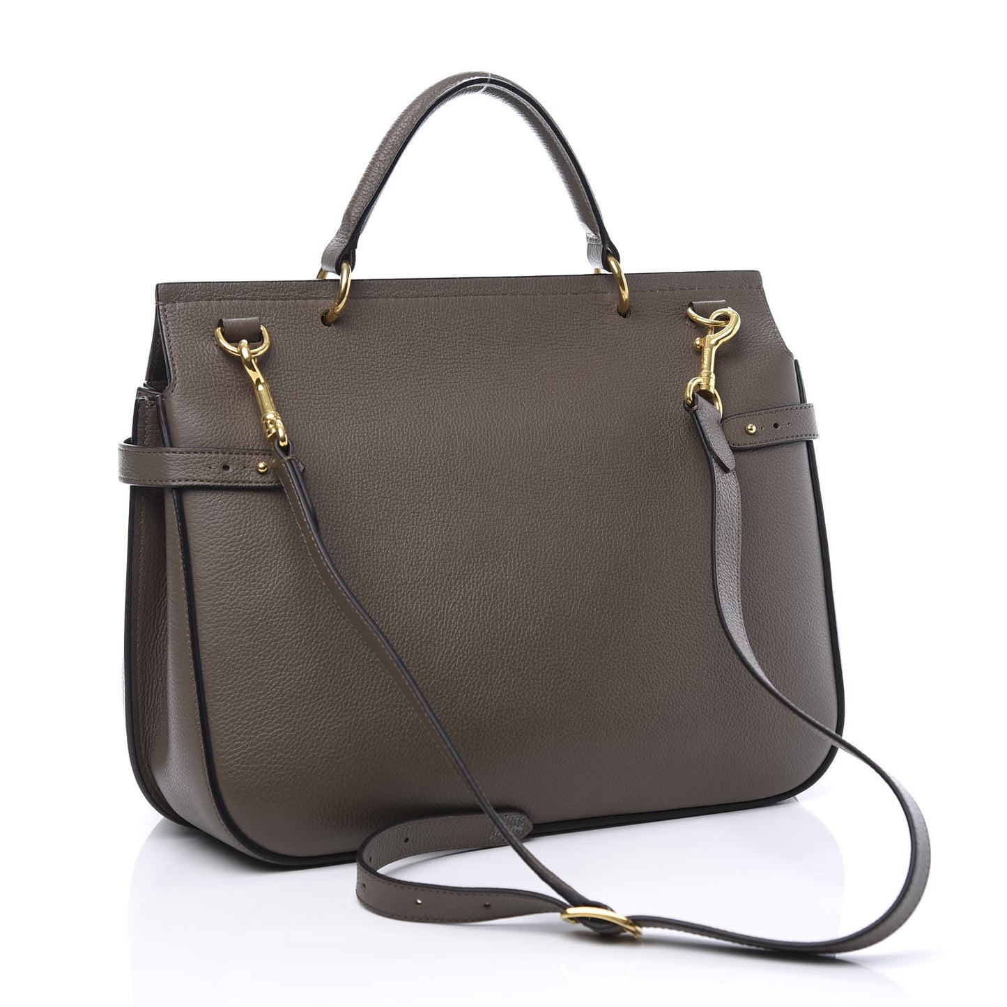 Natural Grain Amberley Satchel Mole Grey