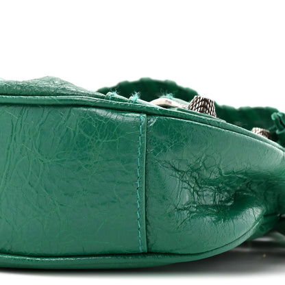 Balenciaga Agneau Arena Le Cagole Shoulder Bag XS Jade 10 of 11