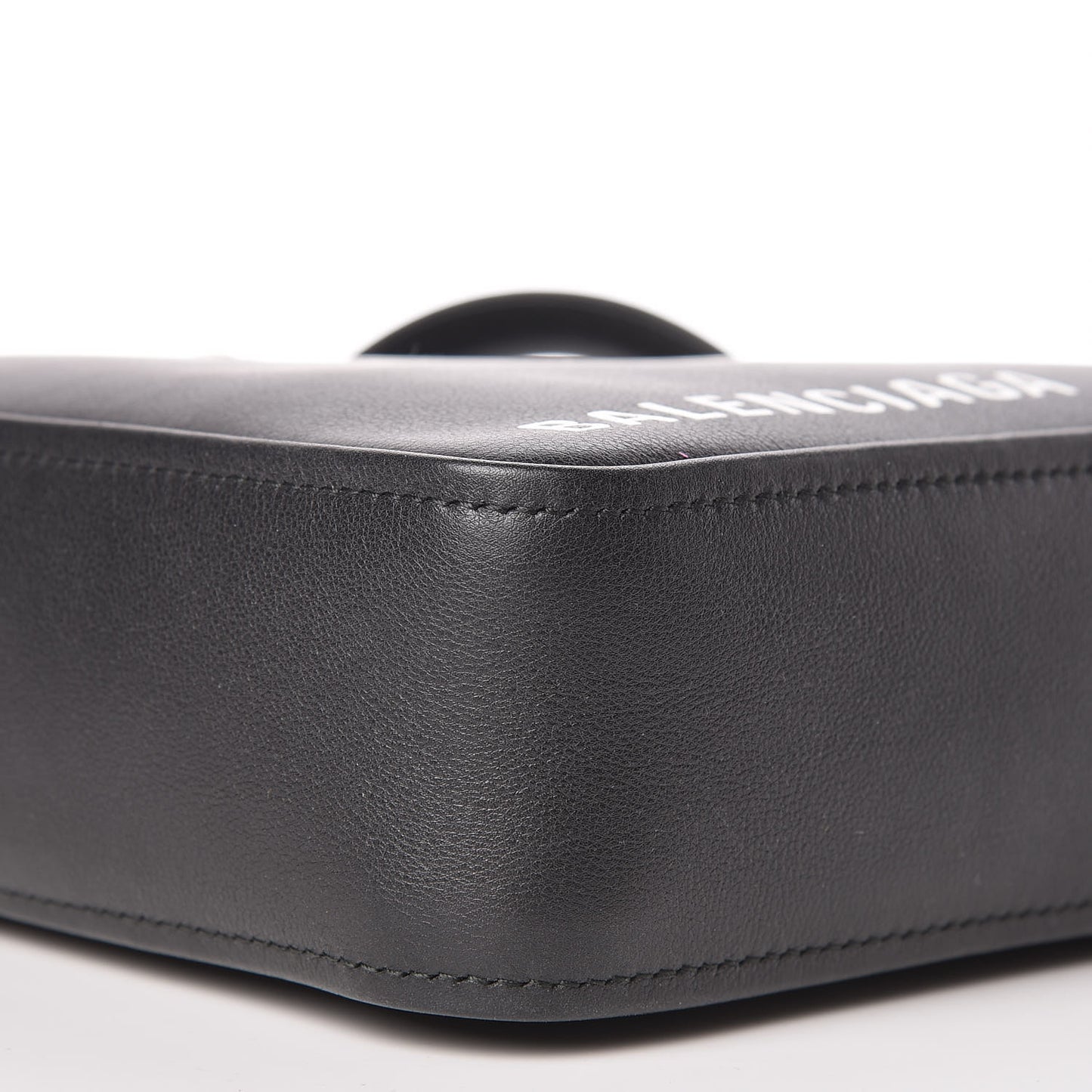 Calfskin XS Triangle Duffle Black