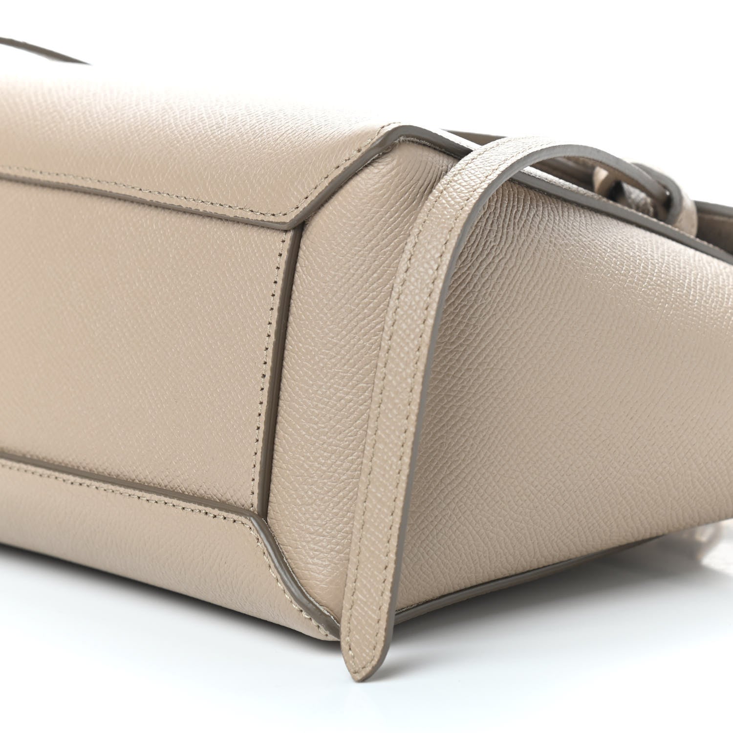 Celine Grained Calfskin Nano Belt Bag Light Taupe 9 of 10