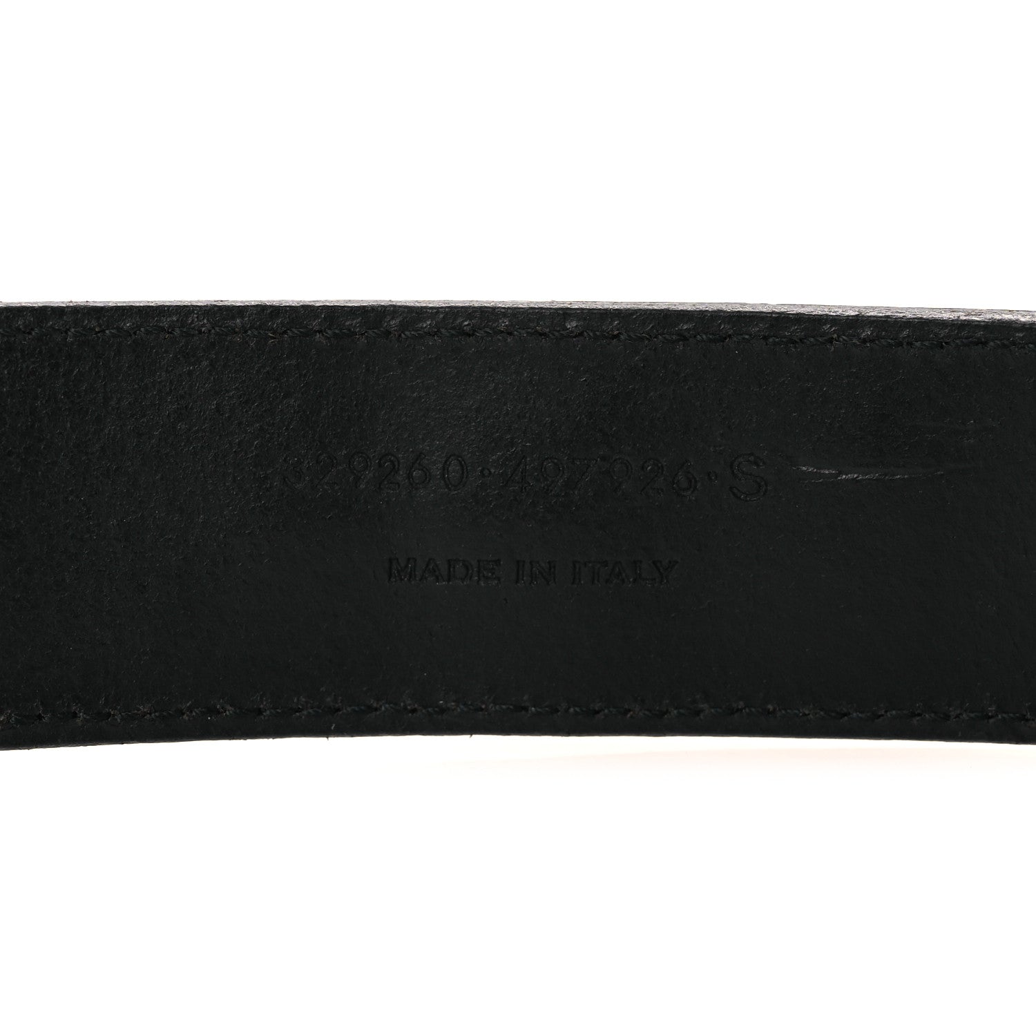 Saint Laurent Calfskin Chain Rider Belt S Black 6 of 7